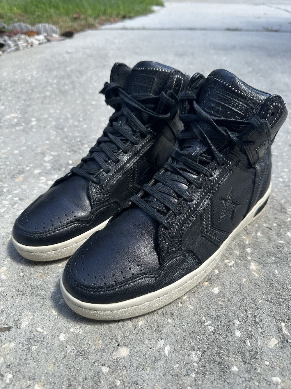 Converse x John Varvatos Weapon Mid Sneakers Studded Streetwear Unisex Men’s 9